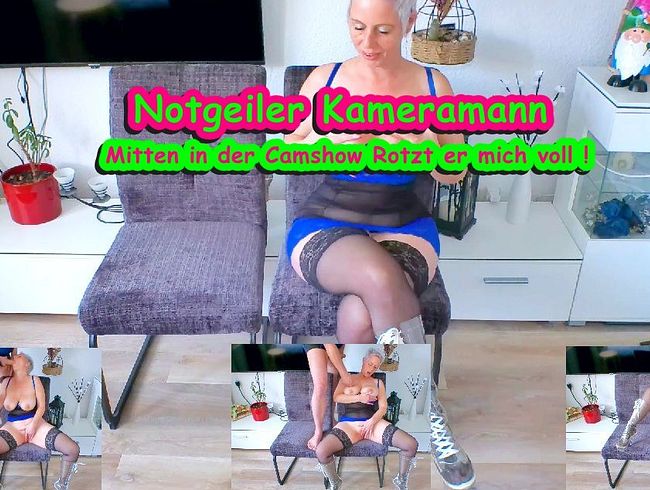 Melissa Deluxe bietet dem Kamera Manne einen Tittenfick