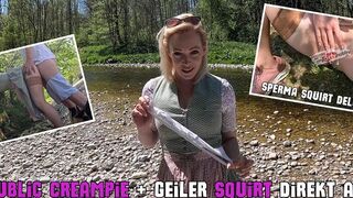 [Lea Kirsch] Dirndl Nutte squirtet am User Treffpunkt