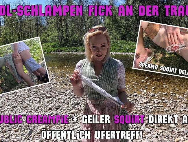 [Lea Kirsch] Dirndl Nutte squirtet am User Treffpunkt