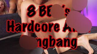 [Melina-May] Gangbang mit 8 BBC´s