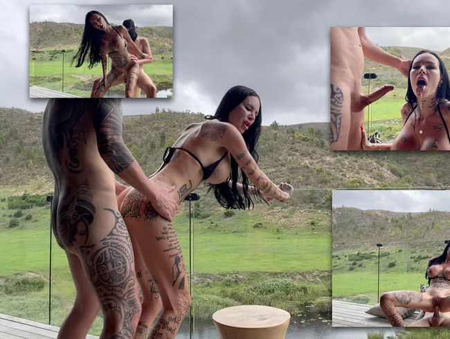 Wunderschöner Sex auf Safari Tour [Maja-Bach]