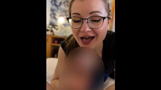 Vaterstags Special mit TinyEmily! Komm rotz meine Fresse voll