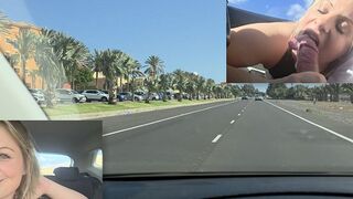 SexyMilfDiana - Blowjob im Taxi