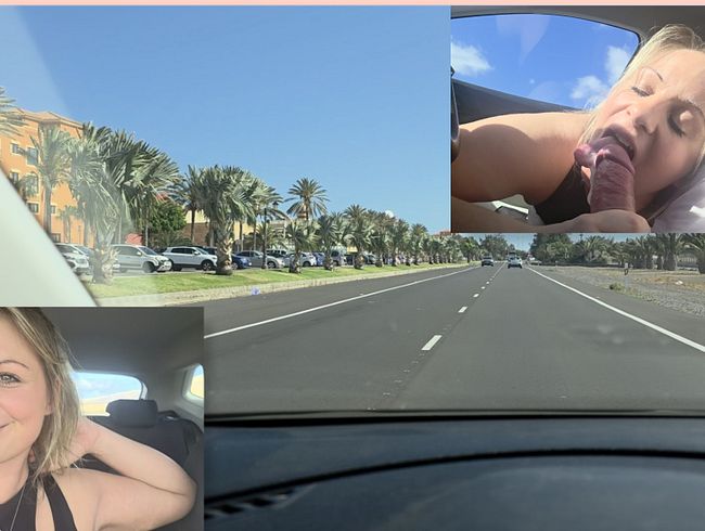SexyMilfDiana - Blowjob im Taxi