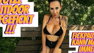 Candy_Suck lässt sich als Fickschlampe outdoor bumsen