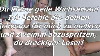 blondehexe - Ich mache dich zu meiner Wixxsau