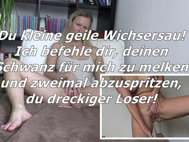 blondehexe - Ich mache dich zu meiner Wixxsau