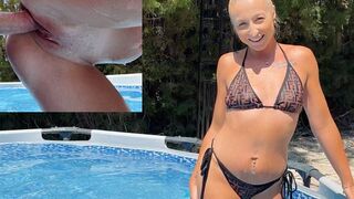 [TaigaLaLoca] Dreciger Fremdfick im Pool