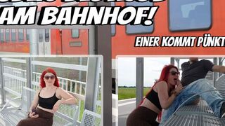 Iron_desire gibt am Bahnhof einen Blowjob