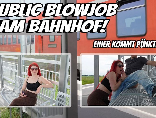 Iron_desire gibt am Bahnhof einen Blowjob