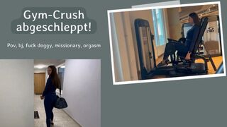 Crush aus dem Fitnessstudio abgefickt @ Noradevot