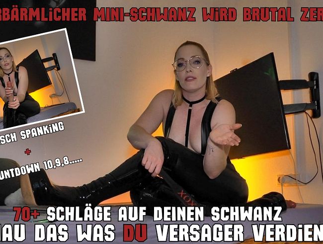Lea_Kirsch lacht dich aus wegen einem Minischwanz