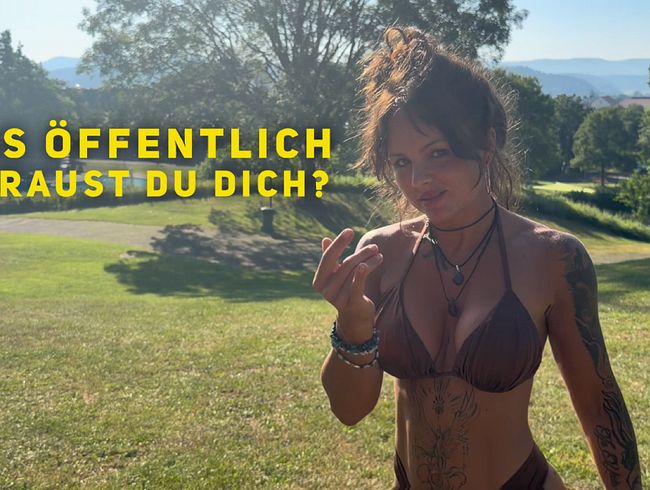 Traust du dich öffentlich zu pissen? @ AryaLaRoca