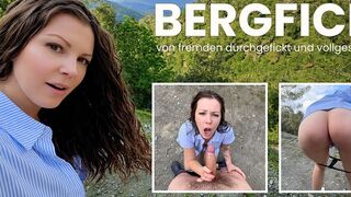 [LARA-LOVE] Fremder spritzt mich beim Bergsteigen voll
