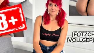 Lina Like bekommt vom Arbeitskollegen eine Creampie