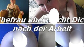 Nach der Arbeit braucht blondehexe einen Quickie