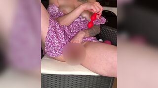 AmaraSecret @ Beine breit und squirten
