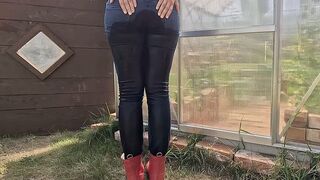 freakart versaut sich outdoor die Jeans