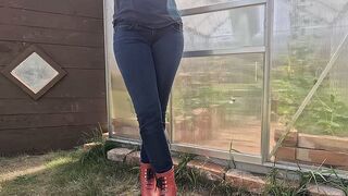 freakart versaut sich outdoor die Jeans