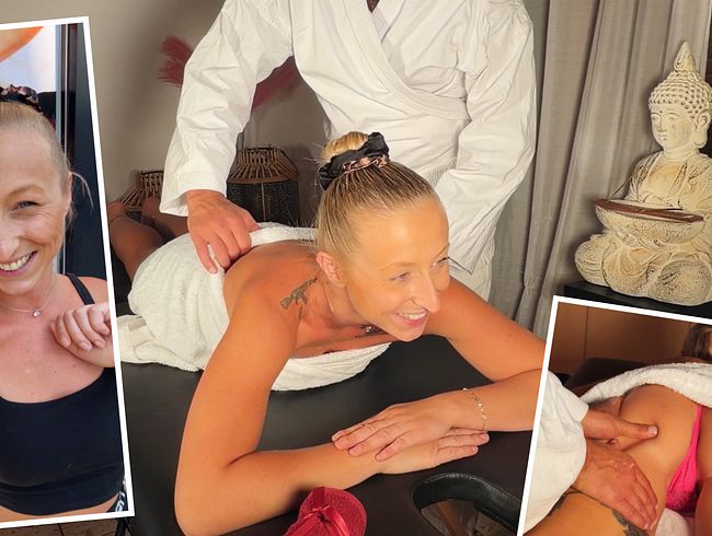 Taiga La Loca hat Angst im Massage Salon