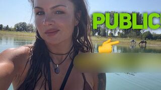 Arya_LaRoca hat beim Public Sex einen heftigen Höhepunkt