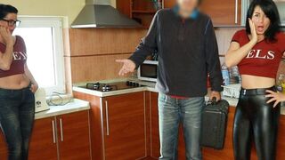 Alexalexandria bezahlt den Handwerker mit Analsex