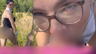 Roxi_black wird beim Public Sexvideo Dreh erwischt