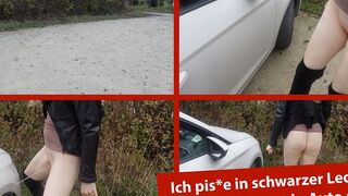 Ich pisse auf seinen weißen Wagen [Geile-Nachbarn]