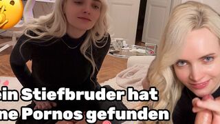 Amber-Kawaii @ Stiefbruder entdeckt meine Pornosammlung...