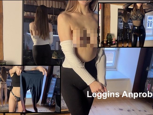 Luna_Lou zeigt ihre hautenge Leggings