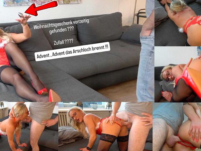 Studentin Aneta @ Weihnachtsengel wird in den Arsch gefickt