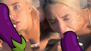 JuicyLeni bläst den riesigen BBC bis er kommt