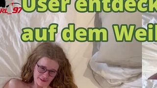 Frecher User quatscht mich auf dem Weihnachtsmarkt an! BIKERGIRL-97 wird gefickt & vollgerotzt
