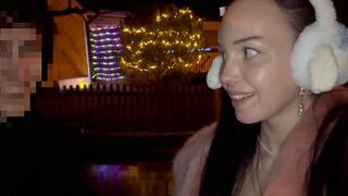 Facial am Weihnachtsmarkt für CASSANDRA-CLASEN! Wie konnte ich das zulassen?
