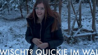 Fast erwischt worden beim Ficken im Wald (Luckylucy18)