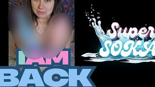 SuperSoka bumst sich mit XXL Dildo zum Orgasmus