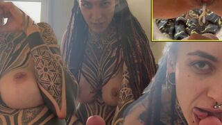 Aja-Moon klaut ihm das Sperma