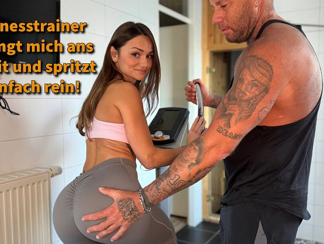 Mona Mystery vögelt mit dem Fitness Trainer