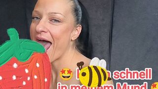 Blasen war so geil... ich kriege die ganze Ladung ins Maul (Spermacascade)