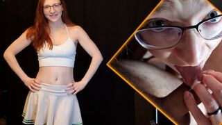 FinaFoxy gibt ihrem Stief Cousin einen Blowjob