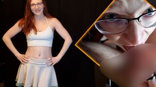 FinaFoxy gibt ihrem Stief Cousin einen Blowjob