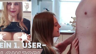 Premiere! Lauren-Sommer bläst zum 1. Mal einen Userschwanz