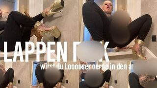 Bei mir werden Looser in den Arsch gefickt [Steffi-Blond]