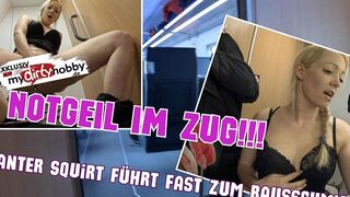 Lea_Kirsch squirtet einfach im Zug