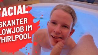 Blowjob in der Therma mit Facial (Bikergirl-97)