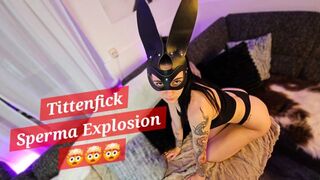 Aleyna Grace @ Beim Tittenfick explodiert sein Schwanz so richtig