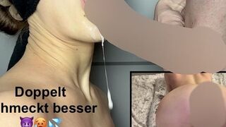 Luna_Lou bekommt doppelt Sperma
